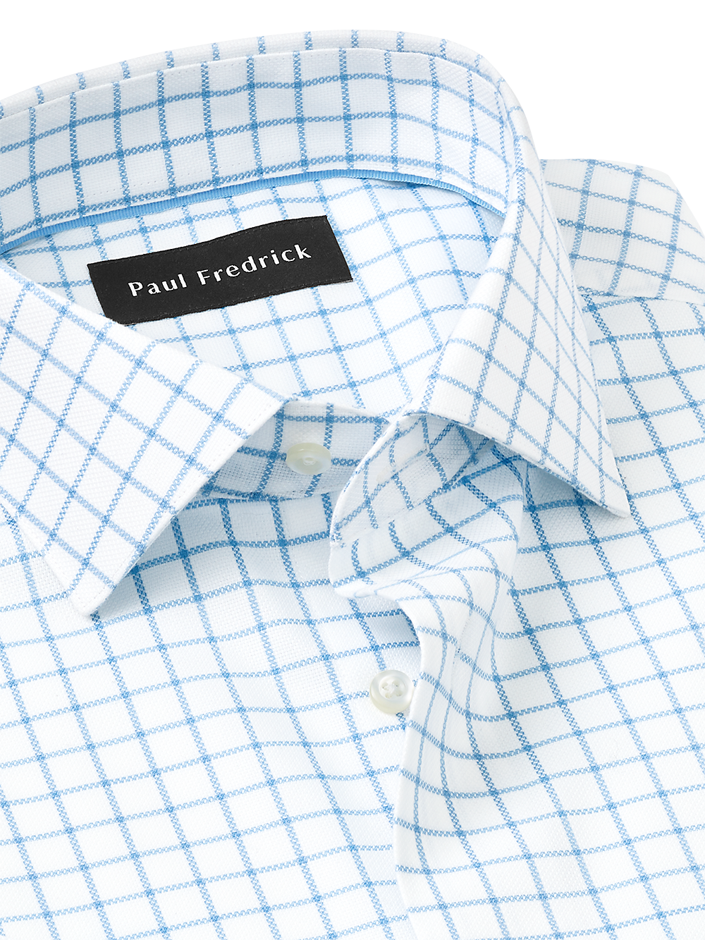 Alternate Image of Royal Oxford Comfort Stretch Non-iron Windowpane Dress Shirt-2