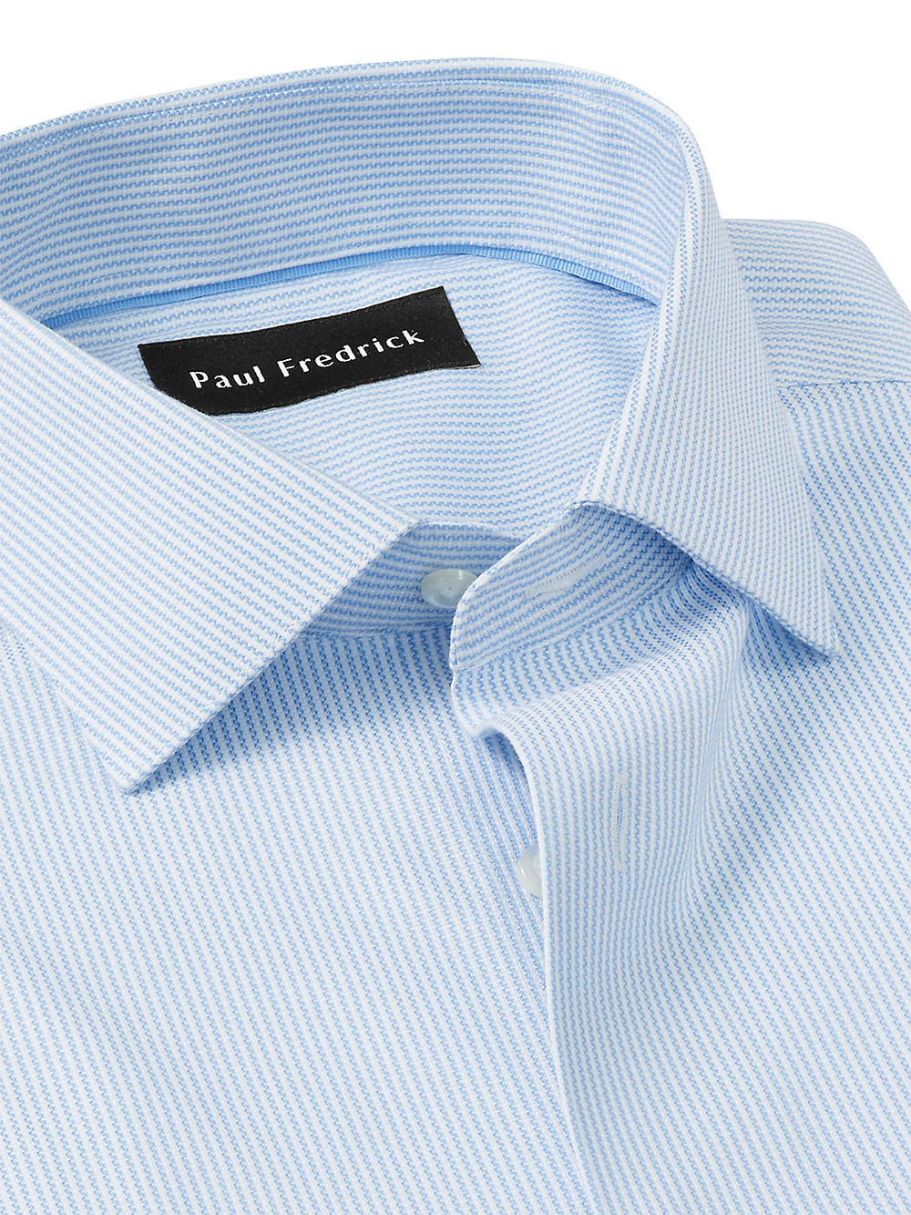 Alternate Image of Royal Oxford Comfort Stretch Non-iron Stripe Dress Shirt-3