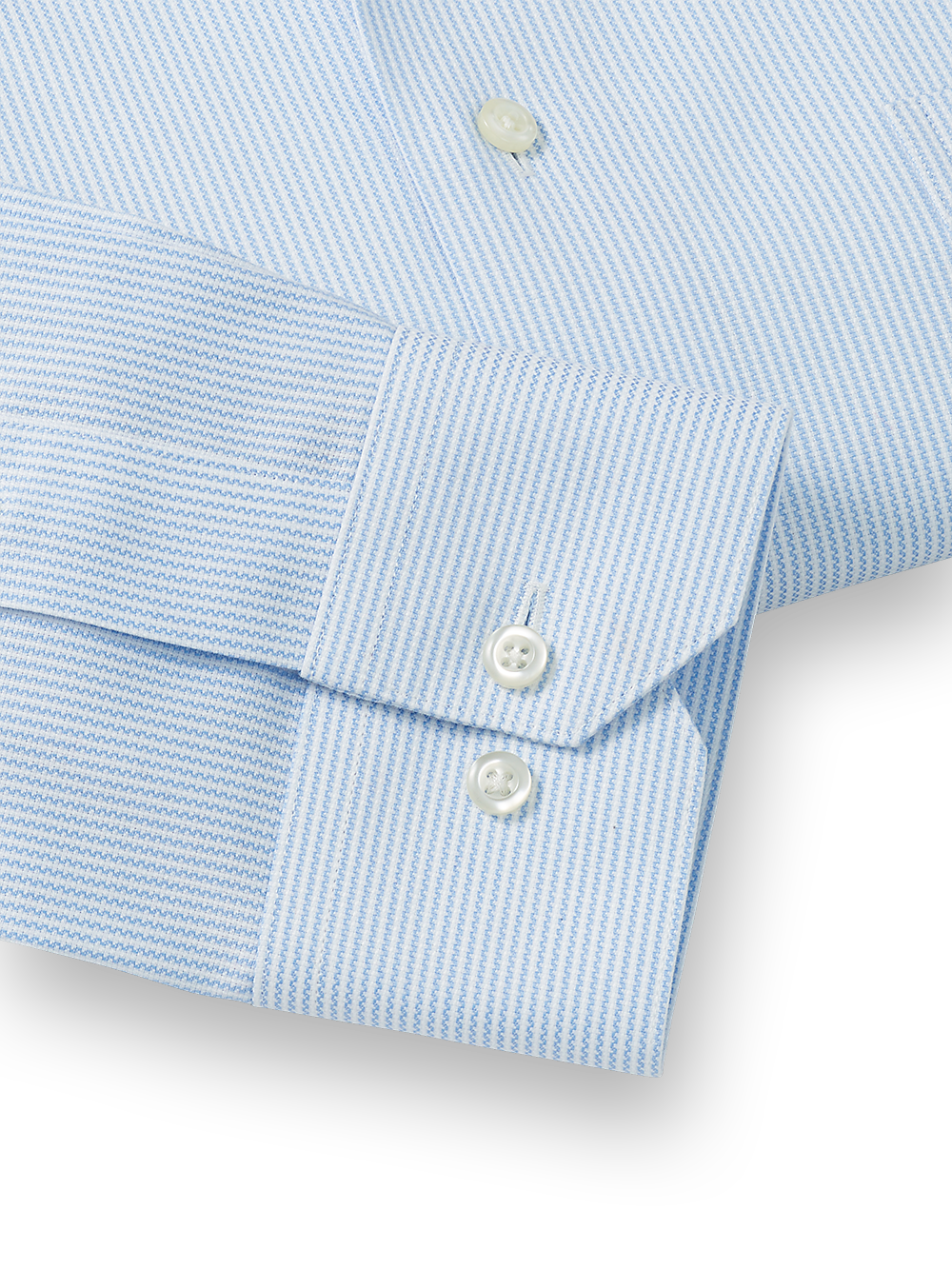 Alternate Image of Royal Oxford Comfort Stretch Non-iron Stripe Dress Shirt-4