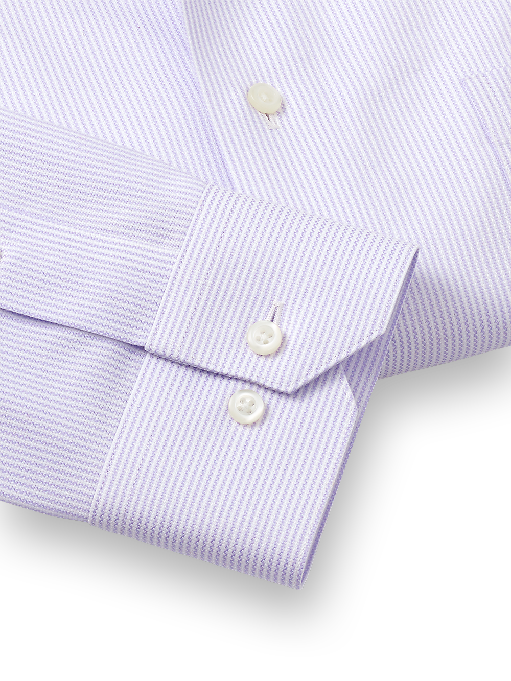 Alternate Image of Royal Oxford Comfort Stretch Non-iron Stripe Dress Shirt-3