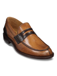 Maddox Penny Loafer - Tan/brown