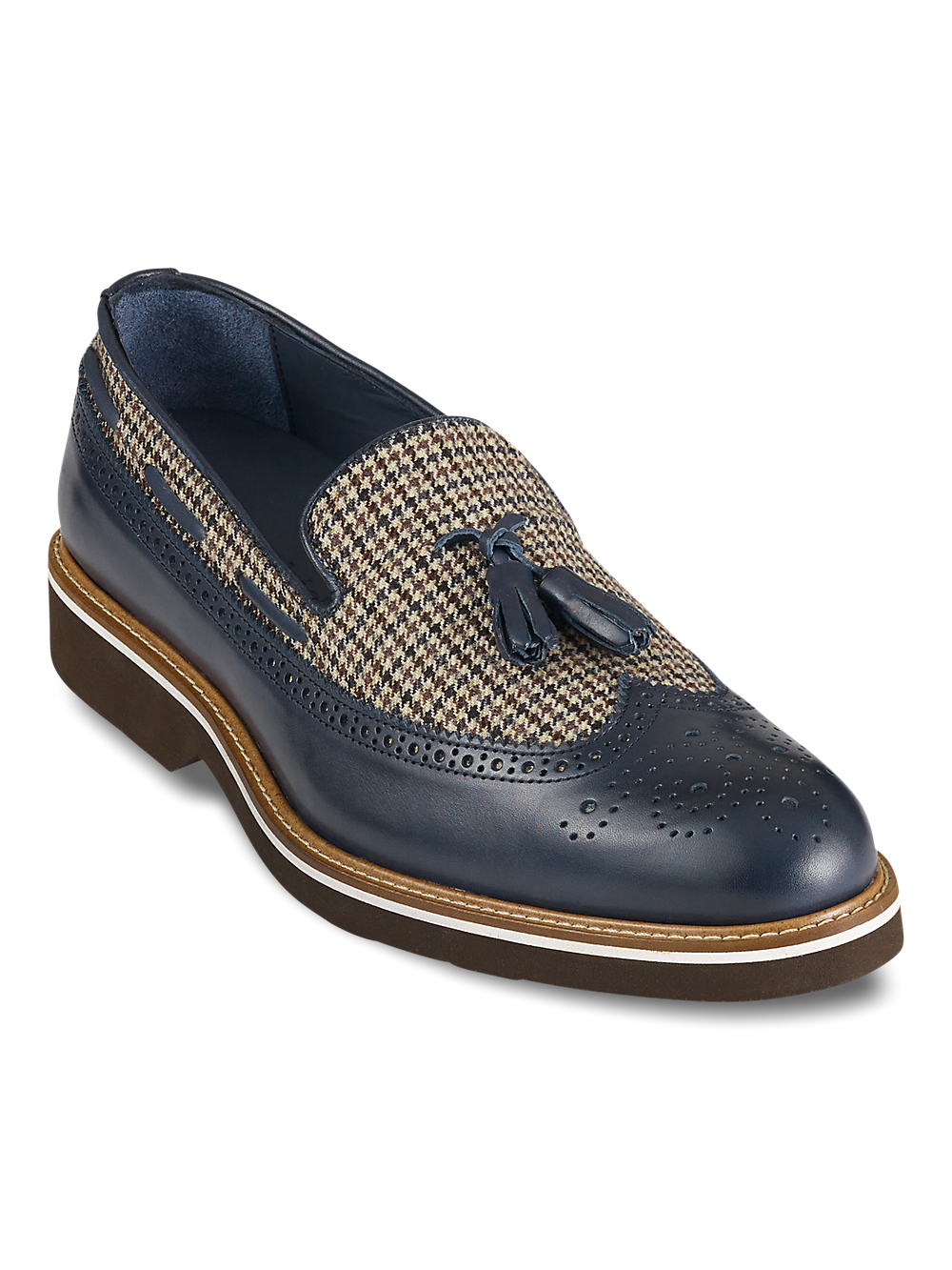 Product Image of Hampden Tassel Loafer-Navy Multi