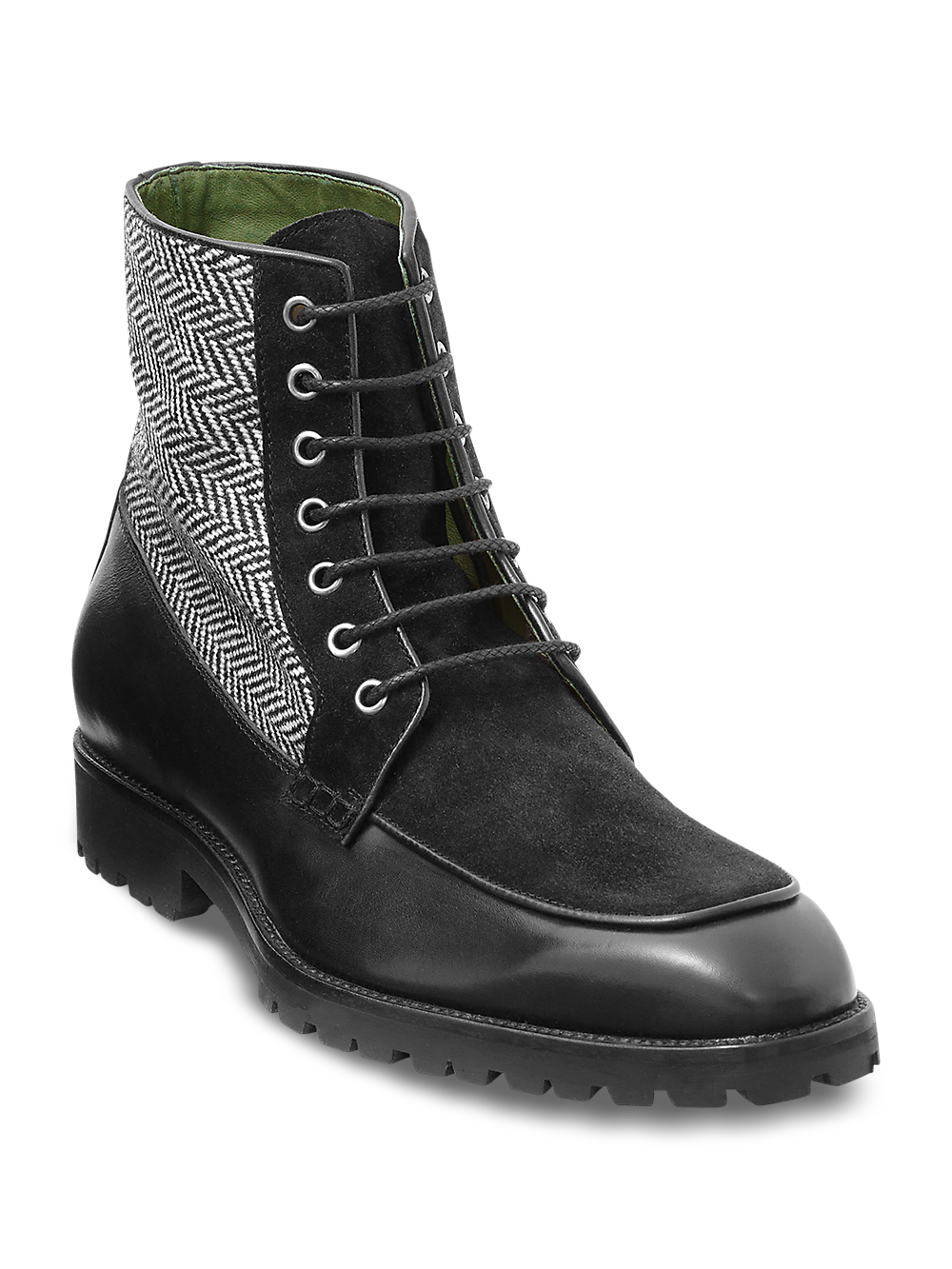 Product Image of Duncan Lace Up Boot-Black