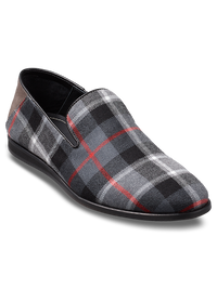 Baxter Loafer - Black Plaid