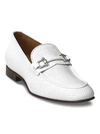 Francis Bit Loafer - White