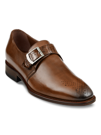 Lucas Monk Strap - Chestnut