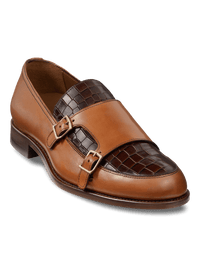 Donovan Monk Strap Loafer - Chestnut/brown