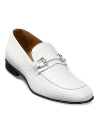 Francis Bit Loafer - White