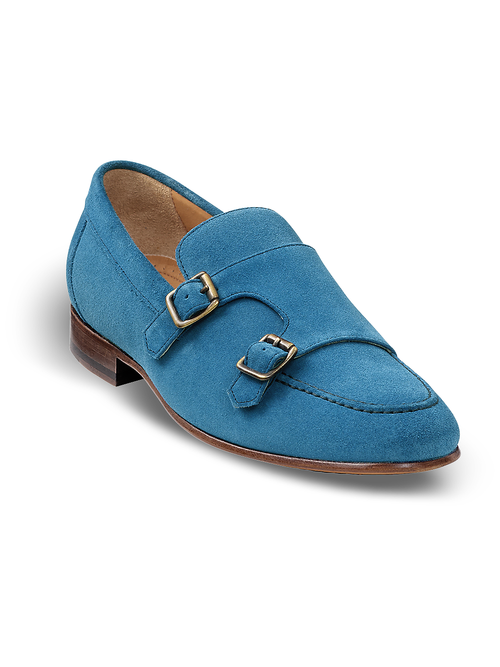 Product Image of Amos Monk Strap Loafer-Ocean Blue