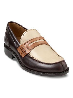 Glenn Penny Loafer - Brown Multi