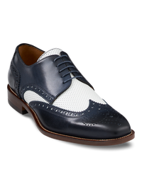 Morris Derby - Navy/white