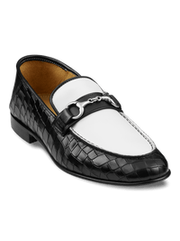 Marcus Bit Loafer - Black/white