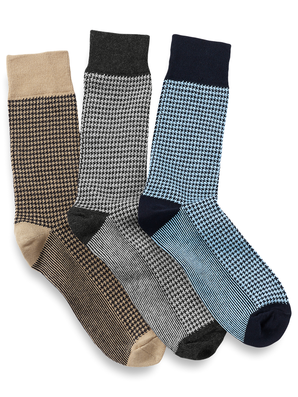 Product Image of 3 Pack Cotton Blend Sock-Multi