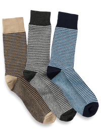 3 Pack Cotton Blend Sock - Multi