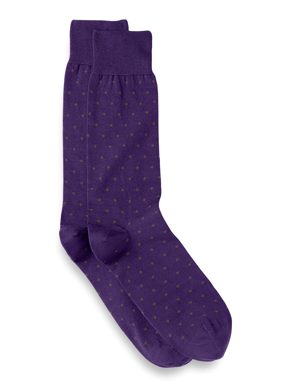 Product Image of Dot Cotton Blend Sock-Purple Multi