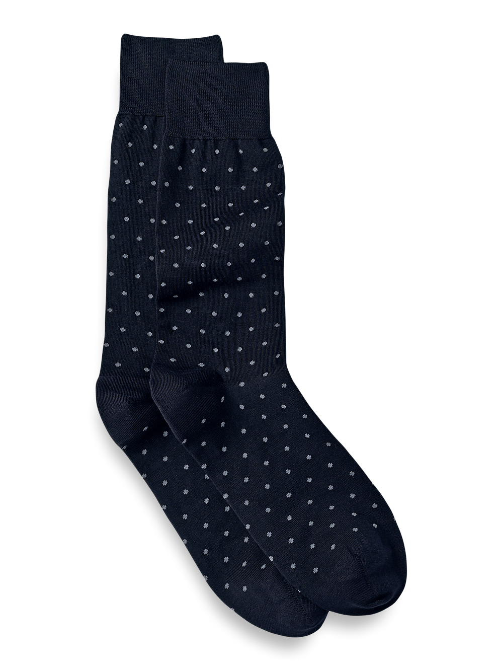 Product Image of Dot Cotton Blend Sock-Navy Multi