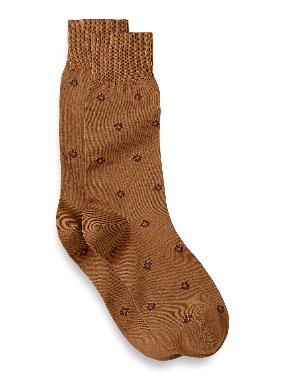 Product Image of Medallion Cotton Blend Sock-Bronze