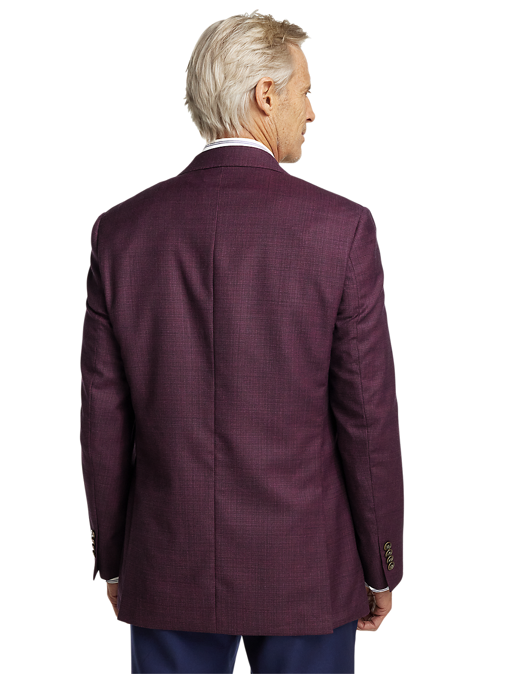 Alternate Image of Wool Single Breasted Notch Lapel Sport Coat-6