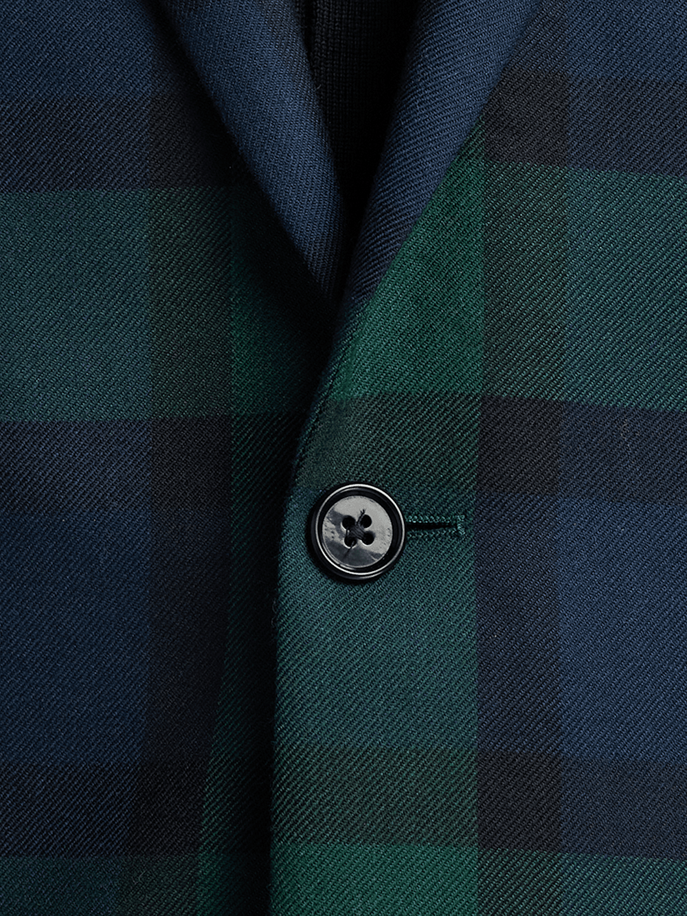 Alternate Image of Wool Plaid Single Breasted Notch Lapel Sport Coat-5