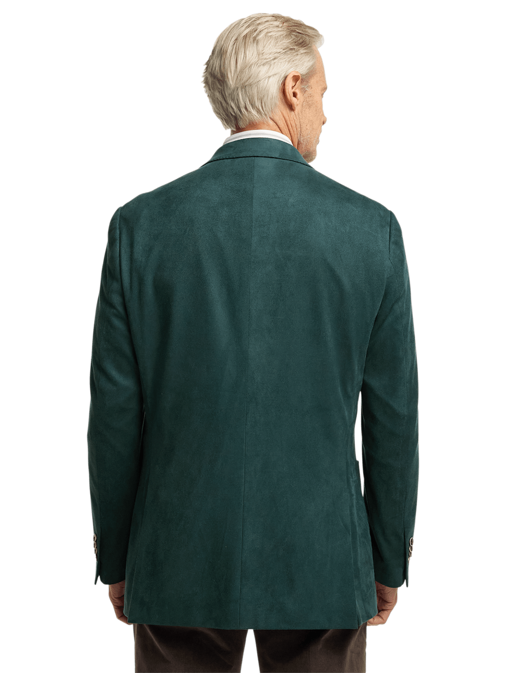 Alternate Image of Microsuede Single Breasted Notch Lapel Sport Coat-7