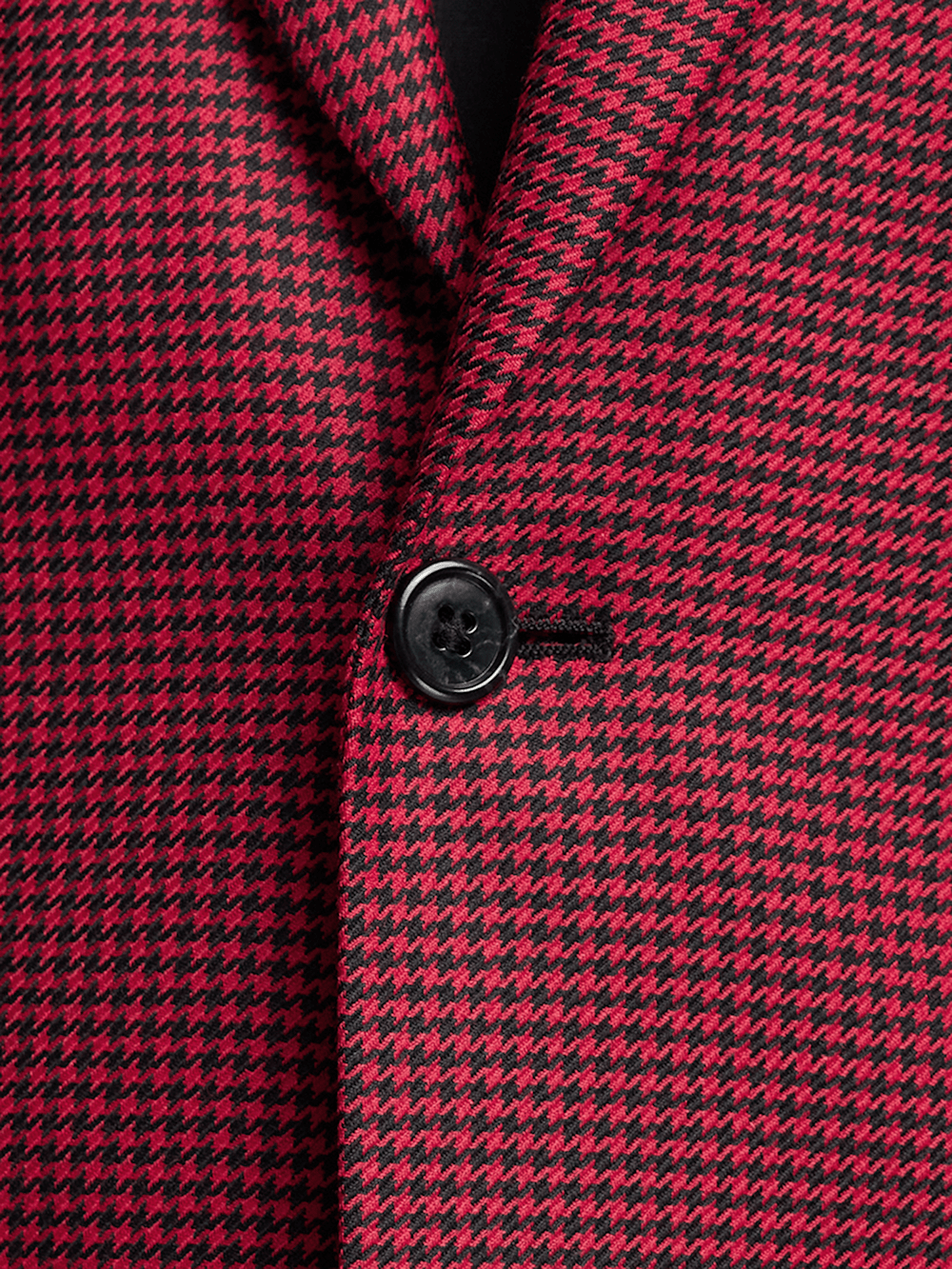 Alternate Image of Wool Houndstooth Single Breasted Peak Lapel Sport Coat-5