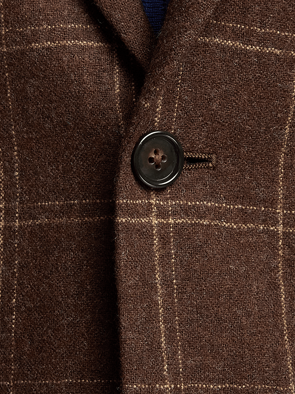 Alternate Image of Wool Plaid Single Breasted Notch Lapel Sport Coat-5