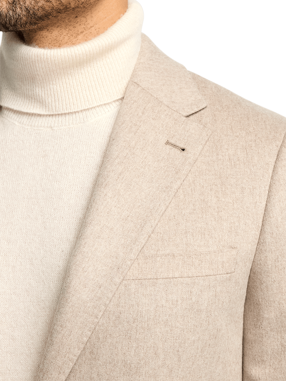 Alternate Image of Cashmere Single Breasted Notch Lapel Sport Coat-6