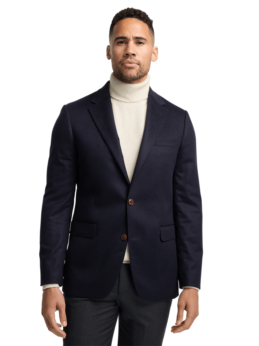 Alternate Image of Cashmere Single Breasted Notch Lapel Sport Coat-2