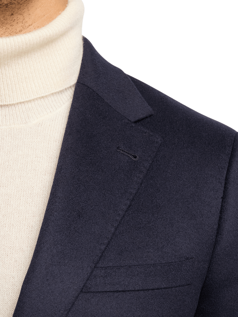 Alternate Image of Cashmere Single Breasted Notch Lapel Sport Coat-6