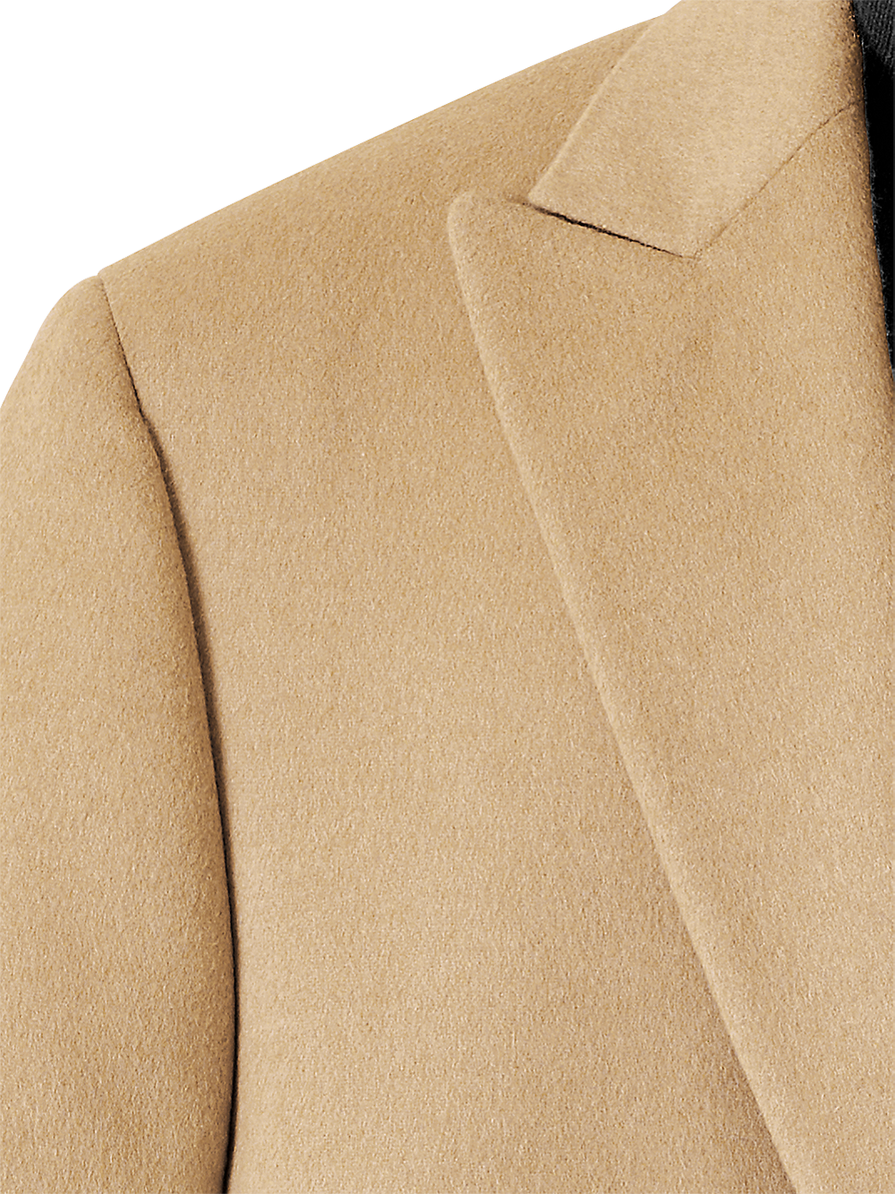 Alternate Image of Camel Hair Single Breasted Peak Lapel Sport Coat-2