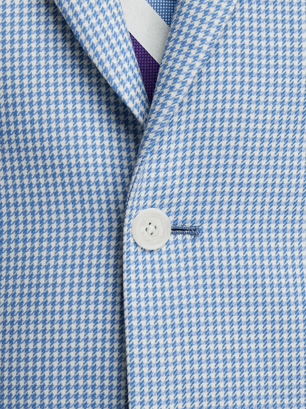 Alternate Image of Wool Houndstooth Single Breasted Peak Lapel Sport Coat-4