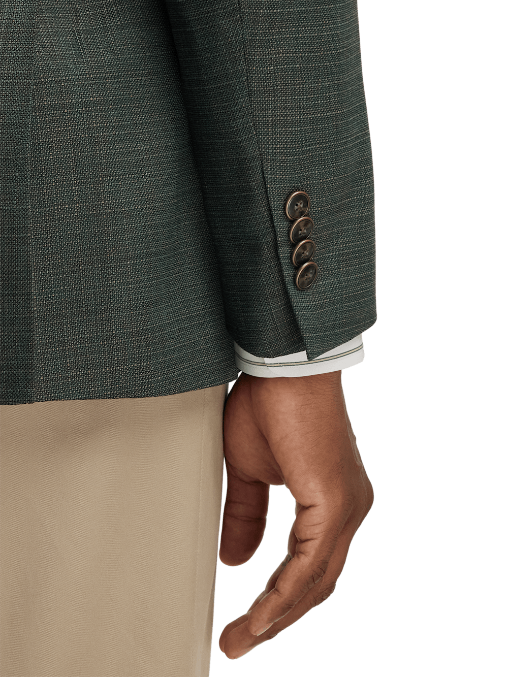 Alternate Image of Wool Single Breasted Notch Lapel Sport Coat-2