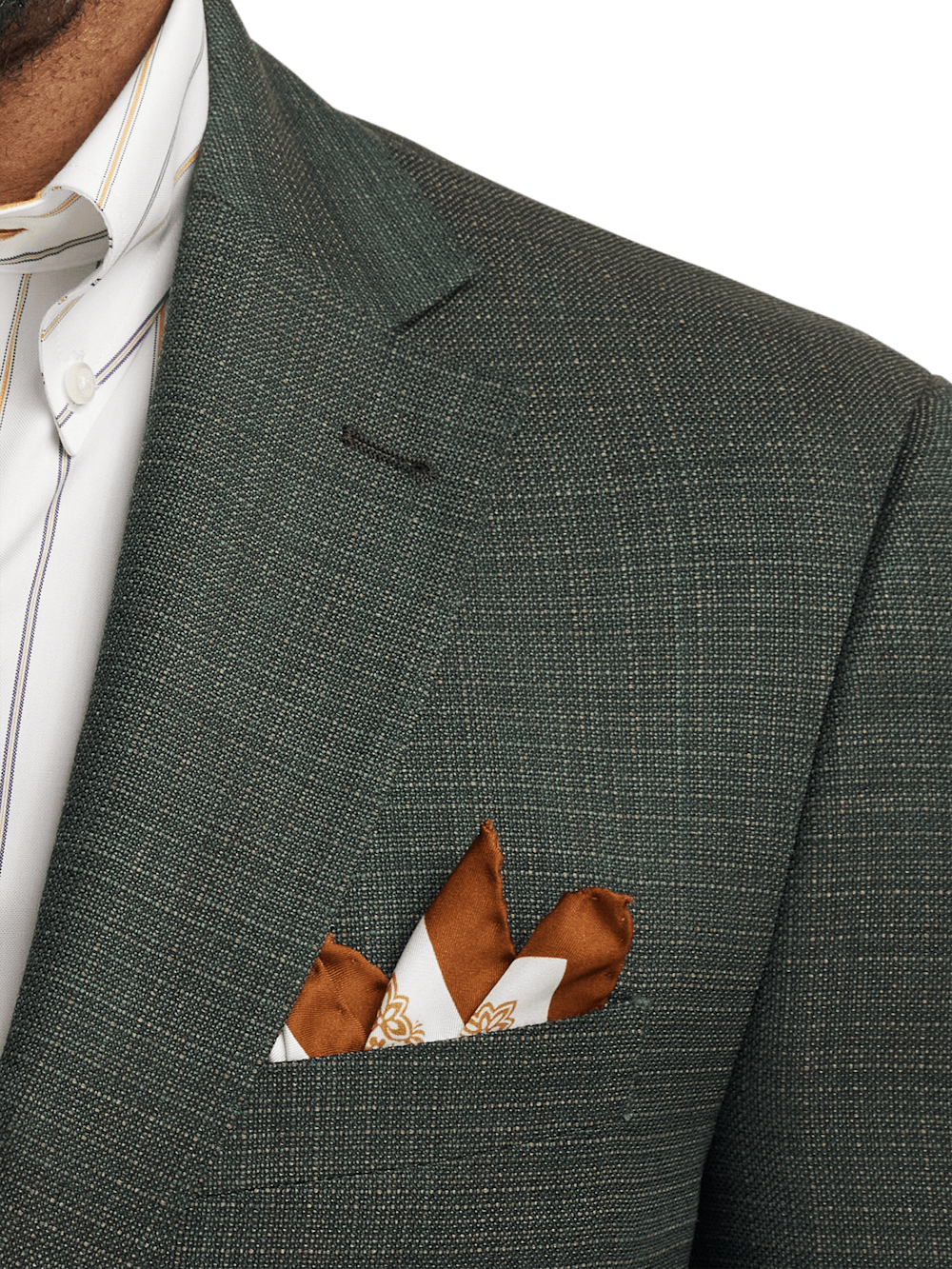 Alternate Image of Wool Single Breasted Notch Lapel Sport Coat-5