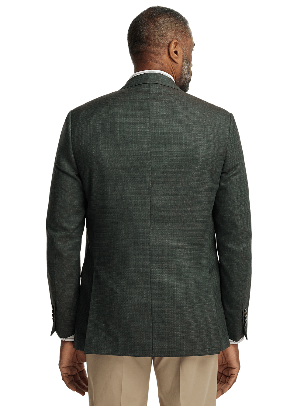 Alternate Image of Wool Single Breasted Notch Lapel Sport Coat-6