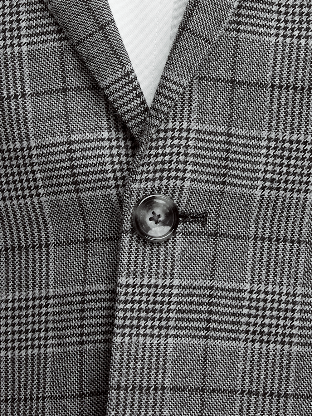 Alternate Image of Wool Plaid Single Breasted Notch Lapel Sport Coat-4