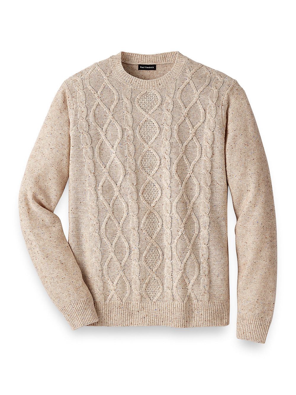 Product Image of Donegal Crew Neck Sweater-Ecru