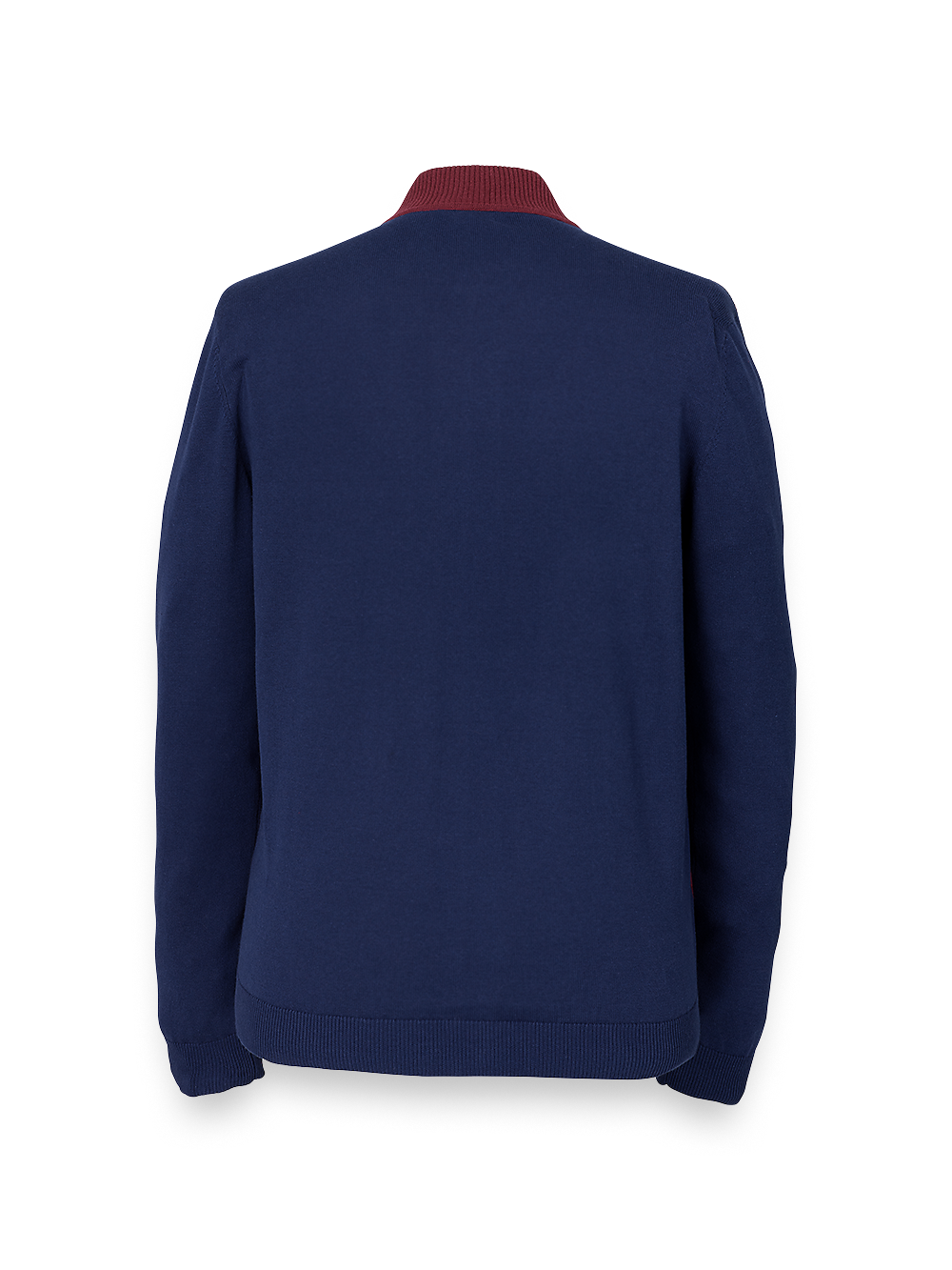 Alternate Image of Cotton Full Zip Sweater-1