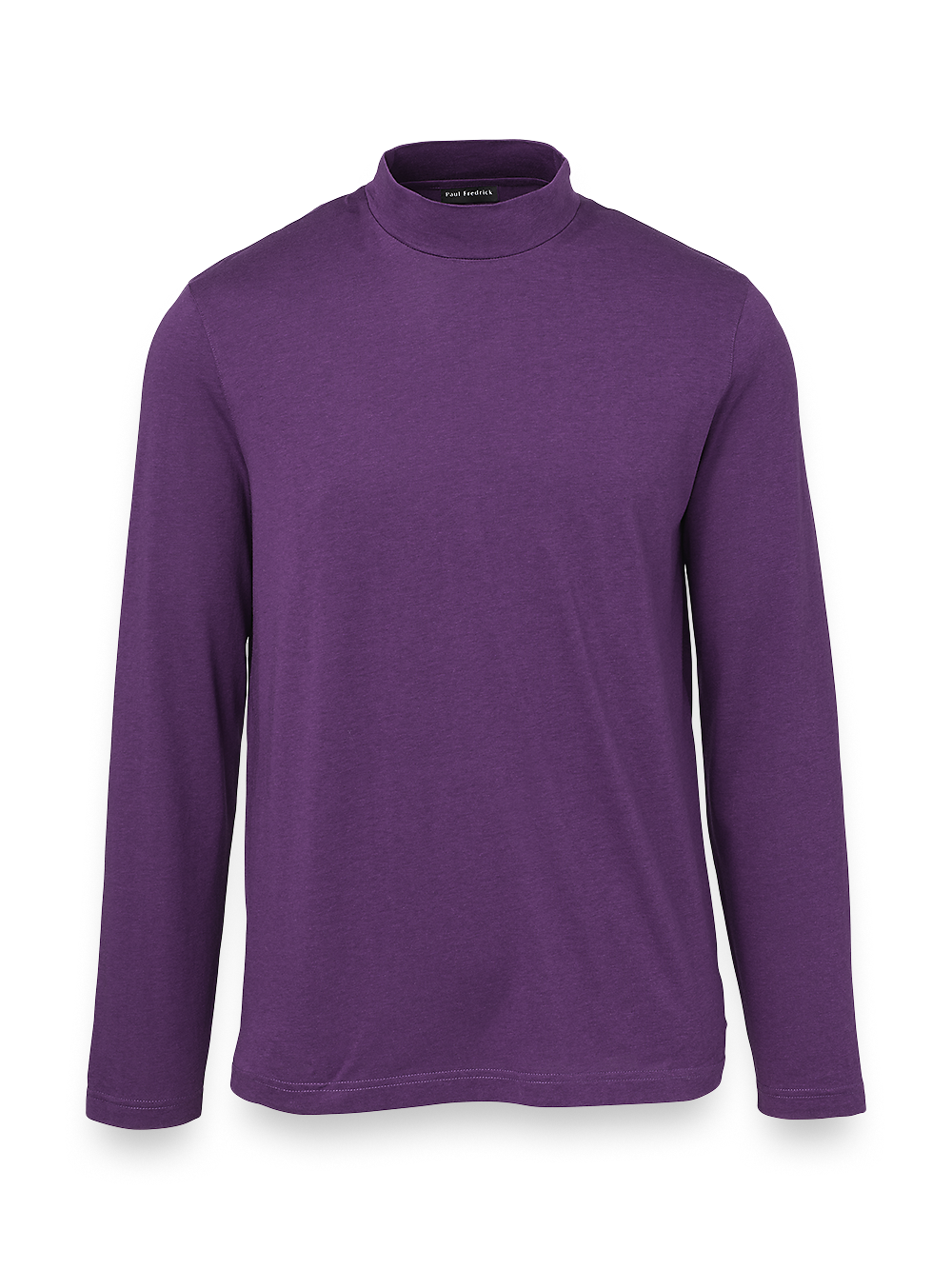 Product Image of Cotton/tencel Mock Neck-1