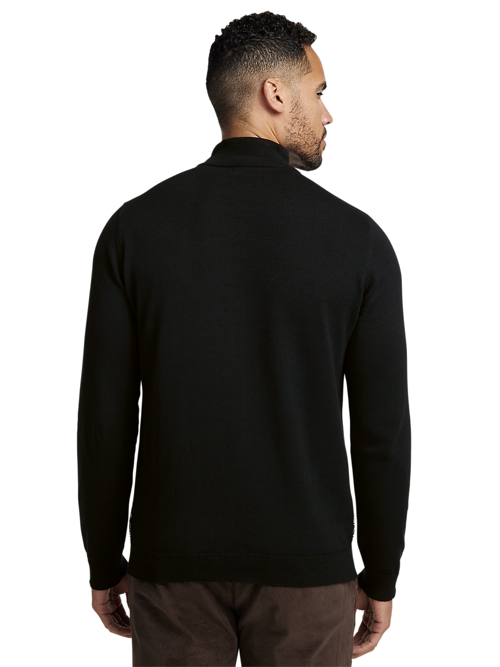 Alternate Image of Cotton Mock Neck Sweater-4