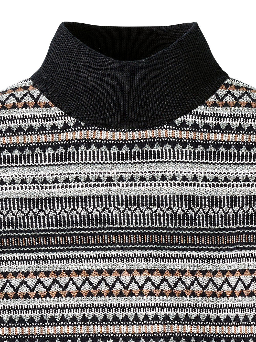 Alternate Image of Cotton Mock Neck Sweater-5