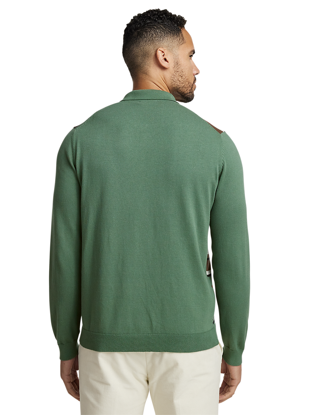 Alternate Image of Cotton Full Zip Polo-4