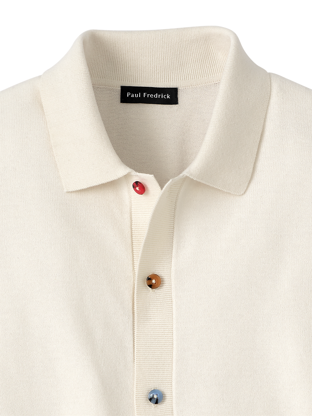 Alternate Image of Cotton Button Front Polo-5