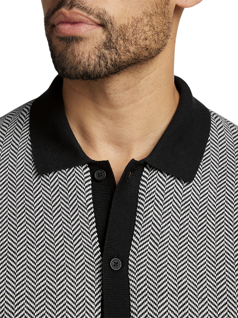 Alternate Image of Cotton Button Front Polo-2