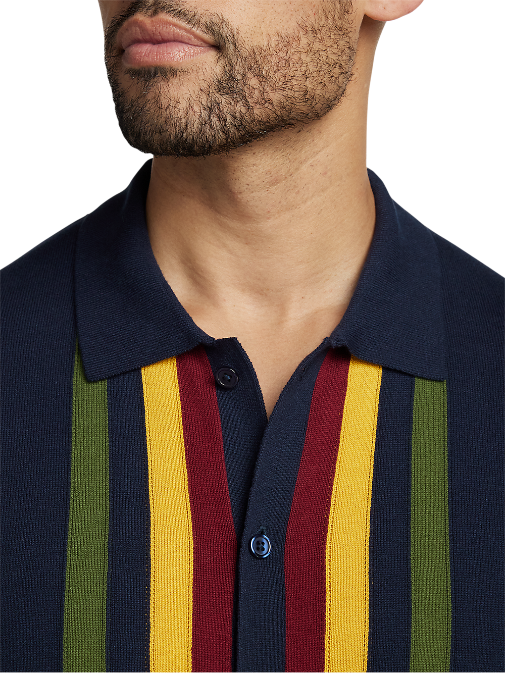 Alternate Image of Cotton Button Front Polo-2