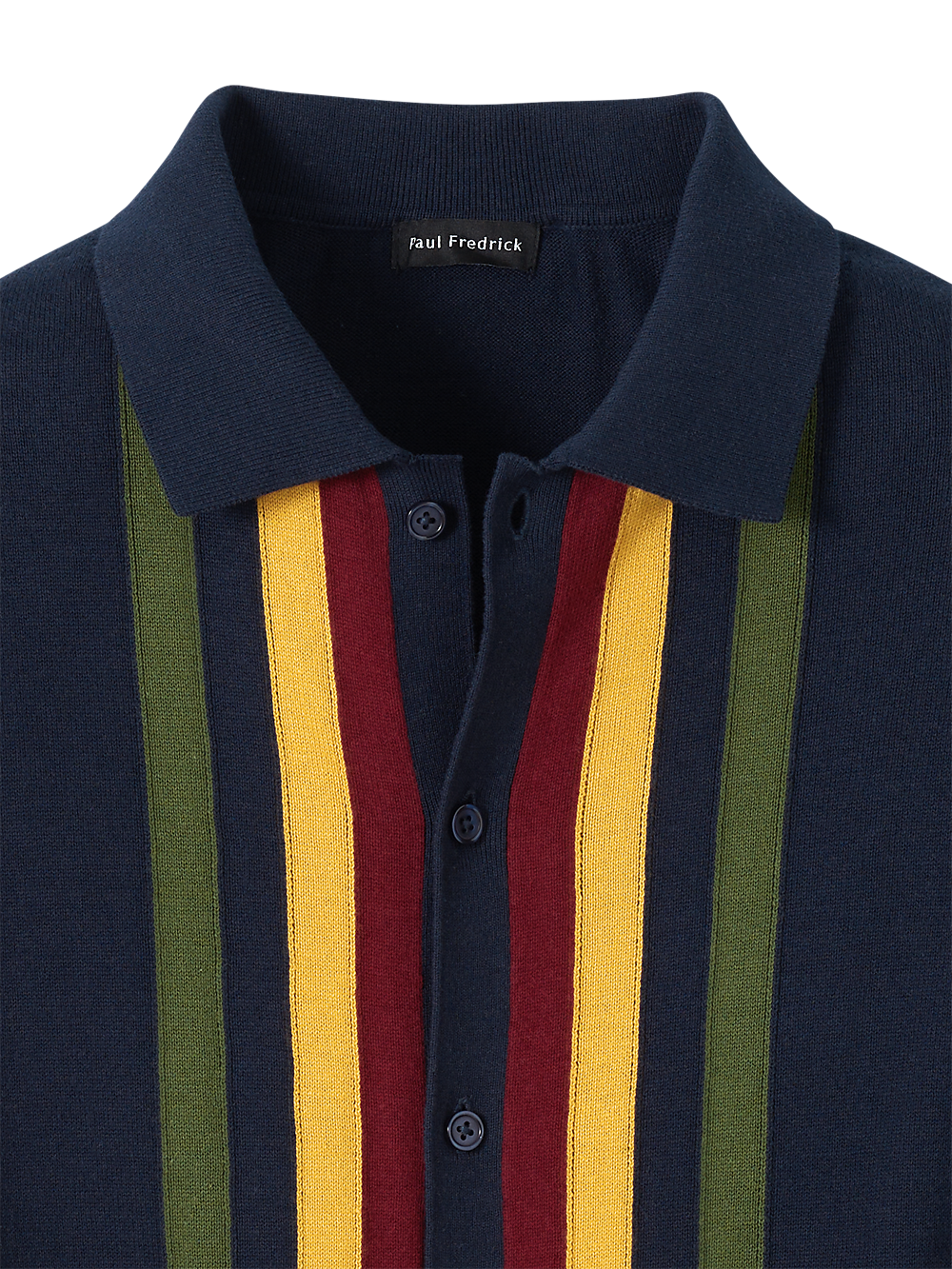 Alternate Image of Cotton Button Front Polo-5