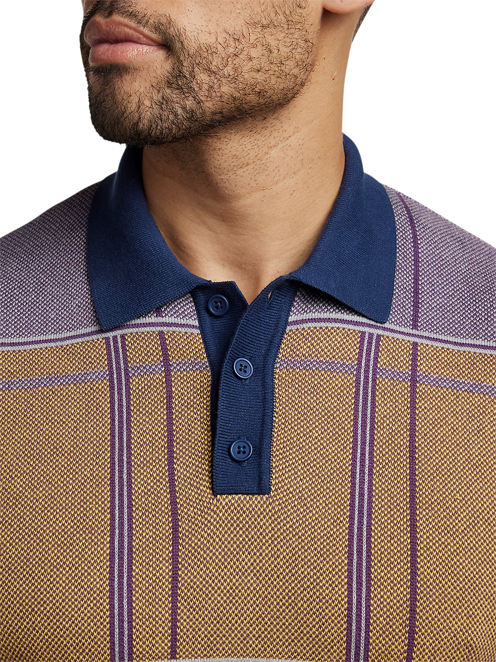 Alternate Image of Cotton Three Button Polo-2