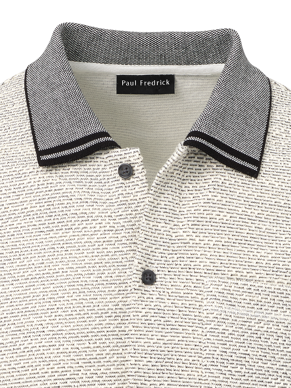 Alternate Image of Polyester Blend Button Front Polo-5