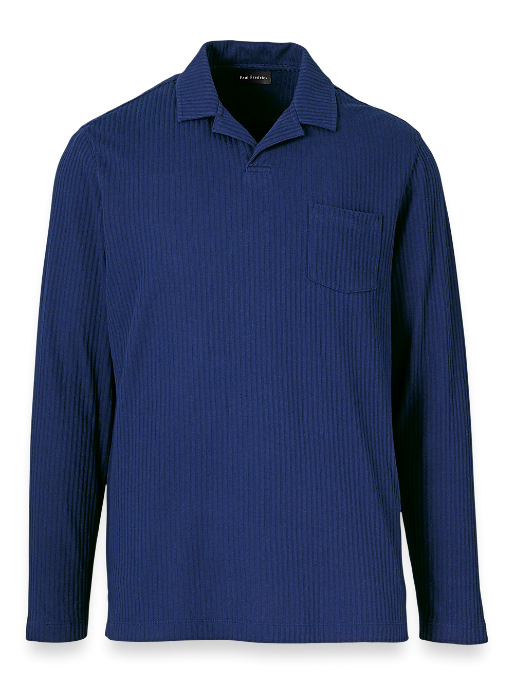 Product Image of Cotton Camp Collar-Navy