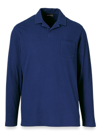 Cotton Camp Collar - Navy