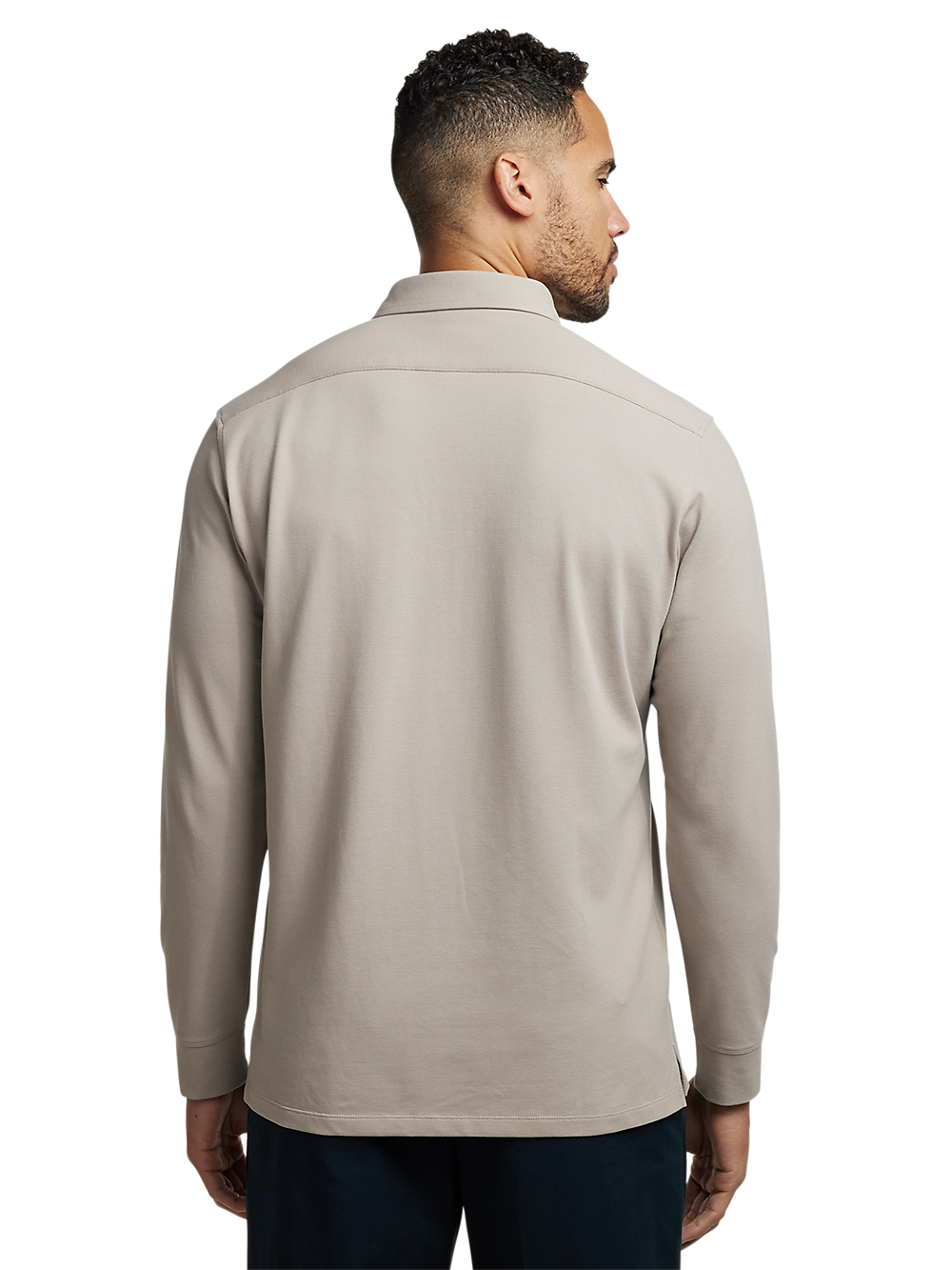 Alternate Image of Cotton/spandex Pique Three Button Polo-4